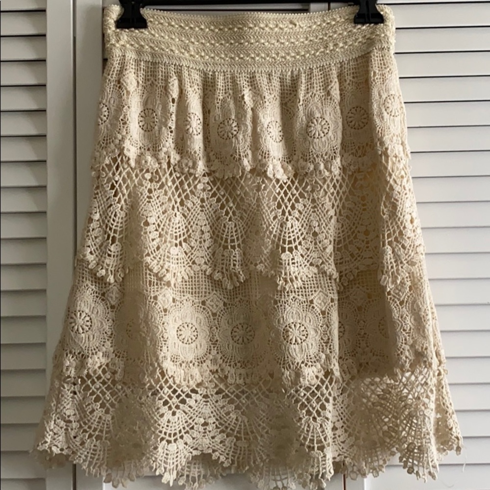 Lace Pencil Skirt